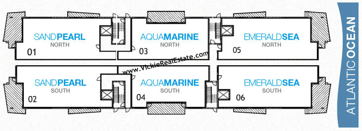 1200 The Ocean Siteplan