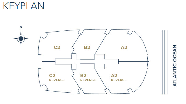 Paramount Ft. Lauderdale Beach Condo Siteplan