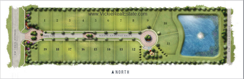 Marin Ranches Cooper City Siteplan